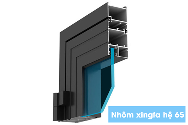 nhôm xingfa hệ 65