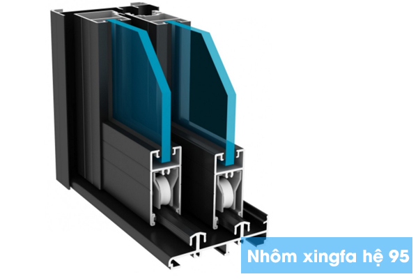 nhôm xingfa hệ 95