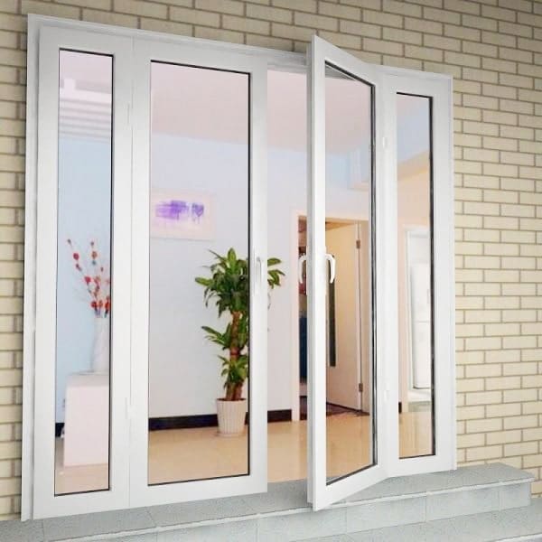 kích thước cửa chính 4 cánh không đều nhau