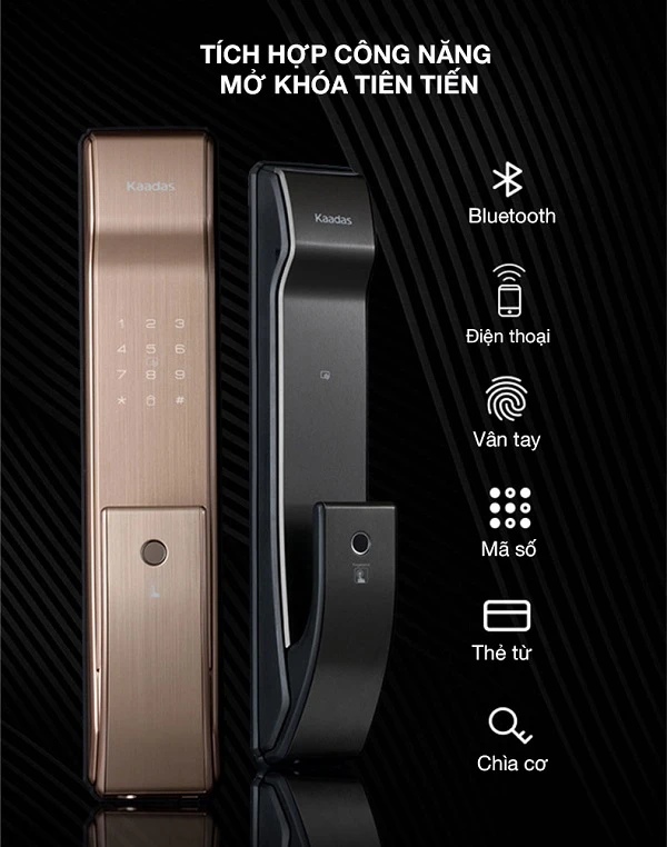 Khóa cửa vân tay Kaadas K9